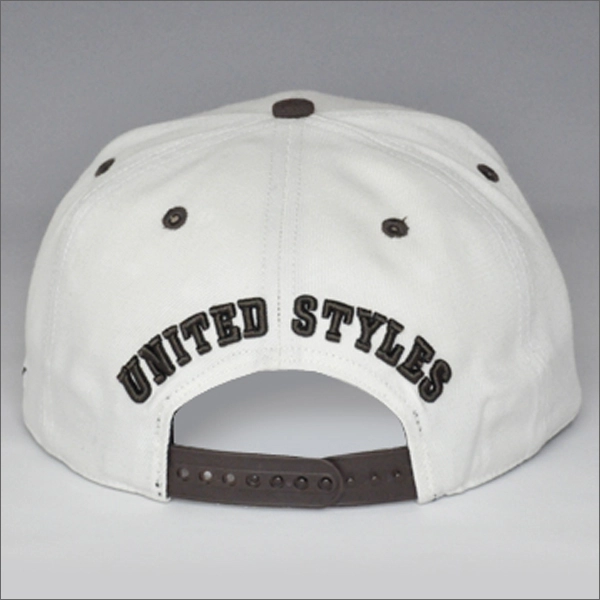 Quality 6 panel custom snapback hat with logo