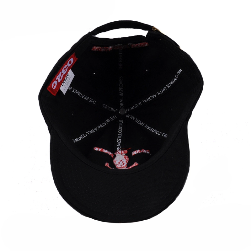 Spezielle Muster Custom Your Own Logo Baseball Cap mit Leder-Patch