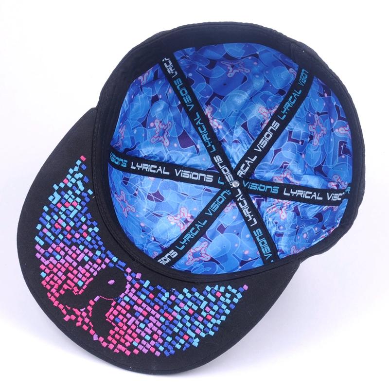 Chapeau ajustable unisexe bord broche galaxie pour casquette Snapback