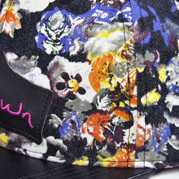 Wholesale floral snapback hat custom