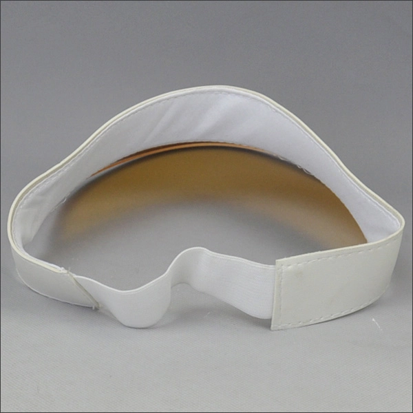 Cuoio giallo sole banding PVC visiera