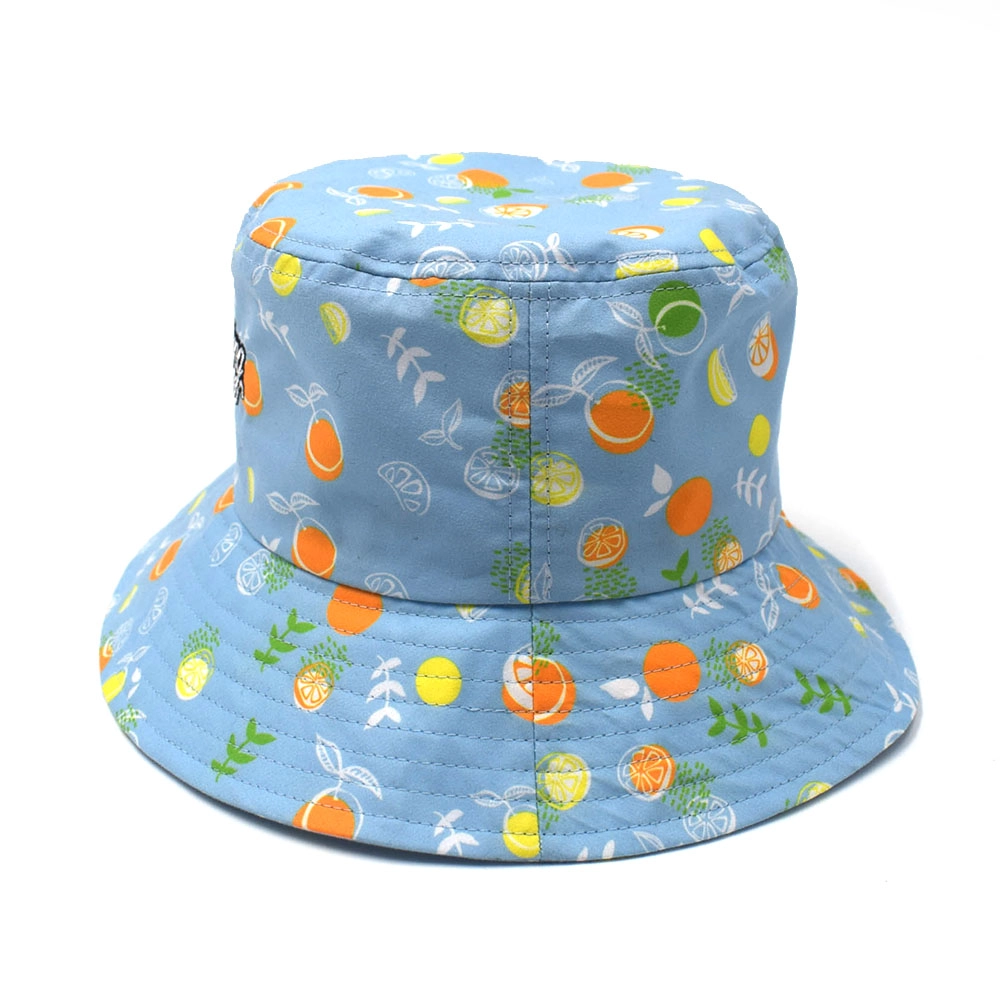 aungcrown embroidery logo all printing summer bucket hats