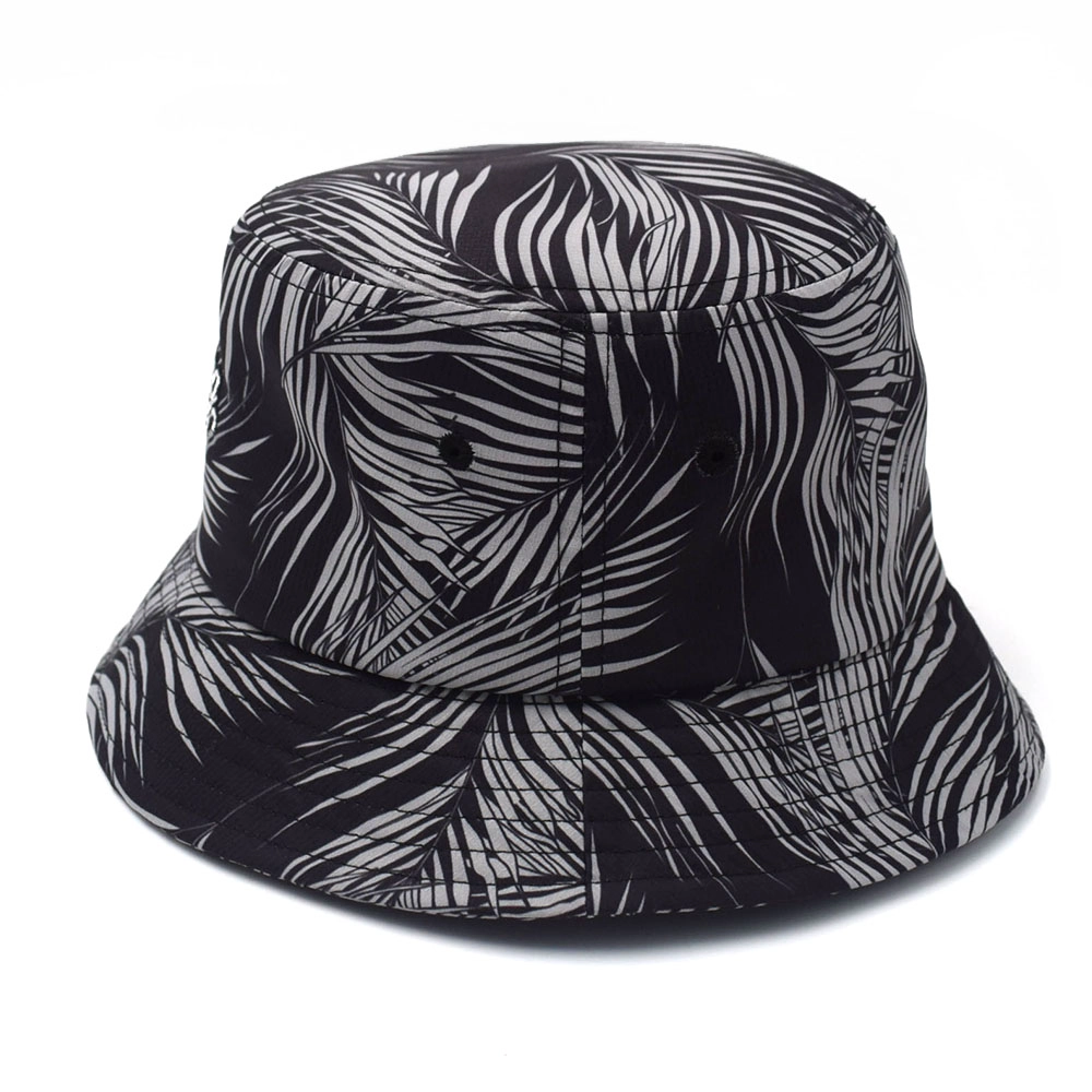 aungcrown letters logo printing fabric bucket hats