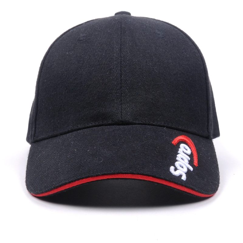 black adjustable baseball cap fashion men wholesaler