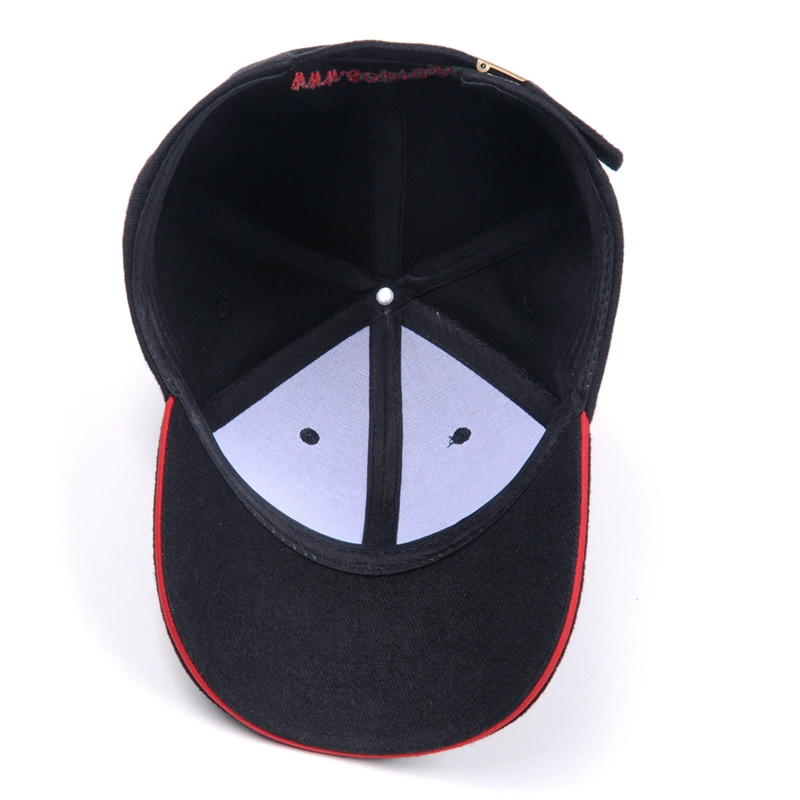black adjustable baseball cap fashion men wholesaler