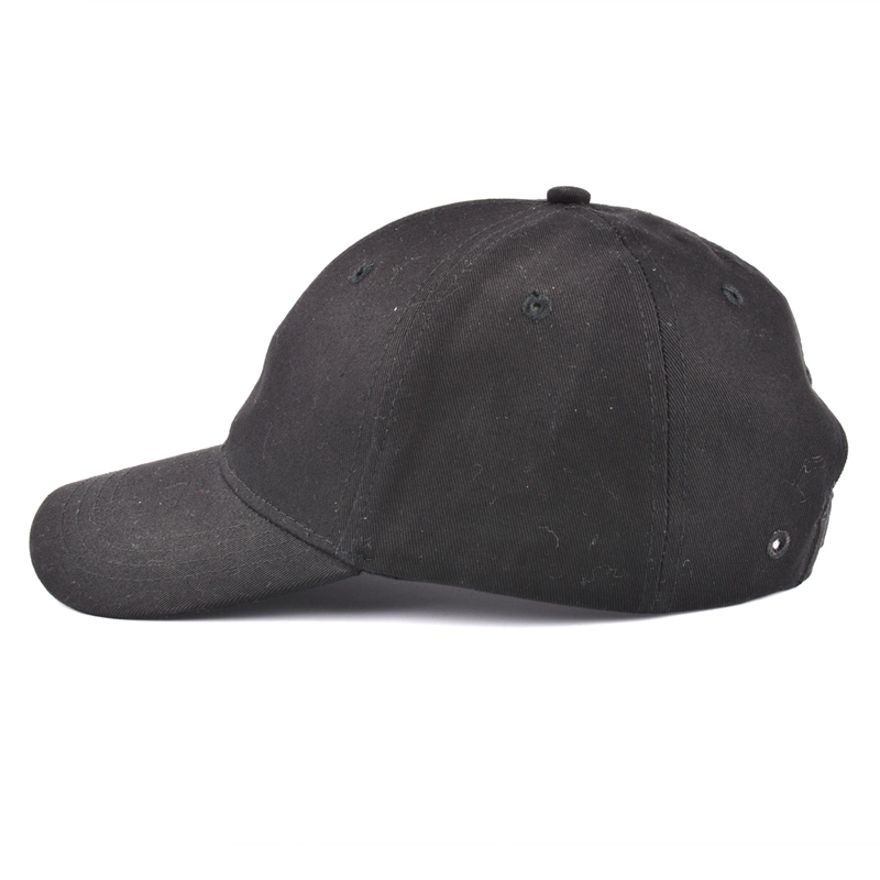 gorra de béisbol en blanco negro sombreros deportivos personalizados