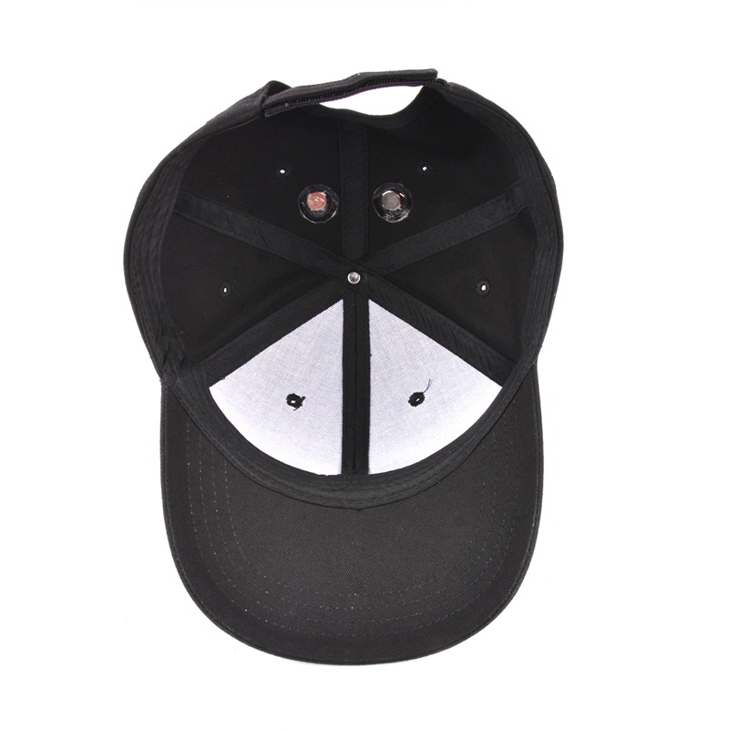 gorra de béisbol en blanco negro sombreros deportivos personalizados