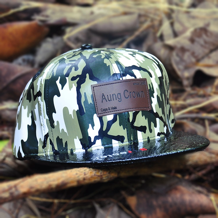 camo vierge bords plats bouchon / snapback