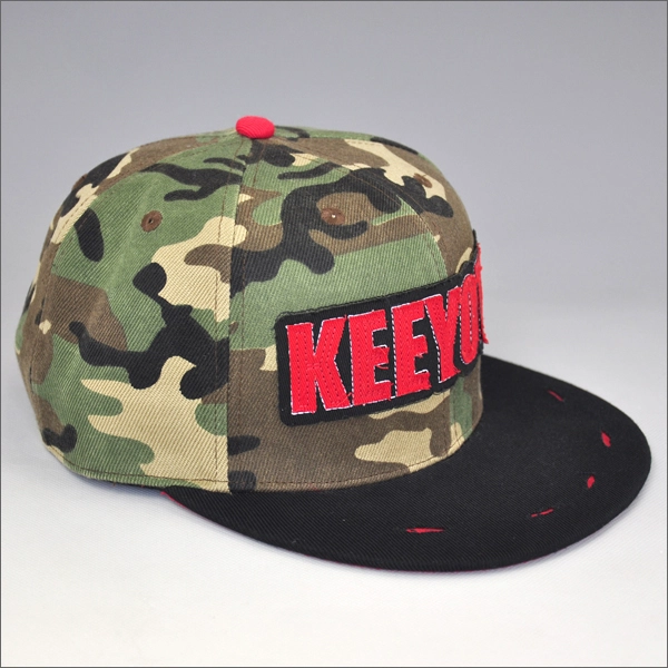 camo cotton washed baseball hat