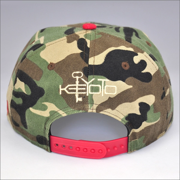 camo cotton washed baseball hat