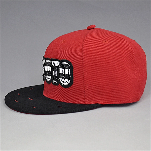 التطريز مخصصة رخيصة حافة مسطحة سقف SNAPBACK