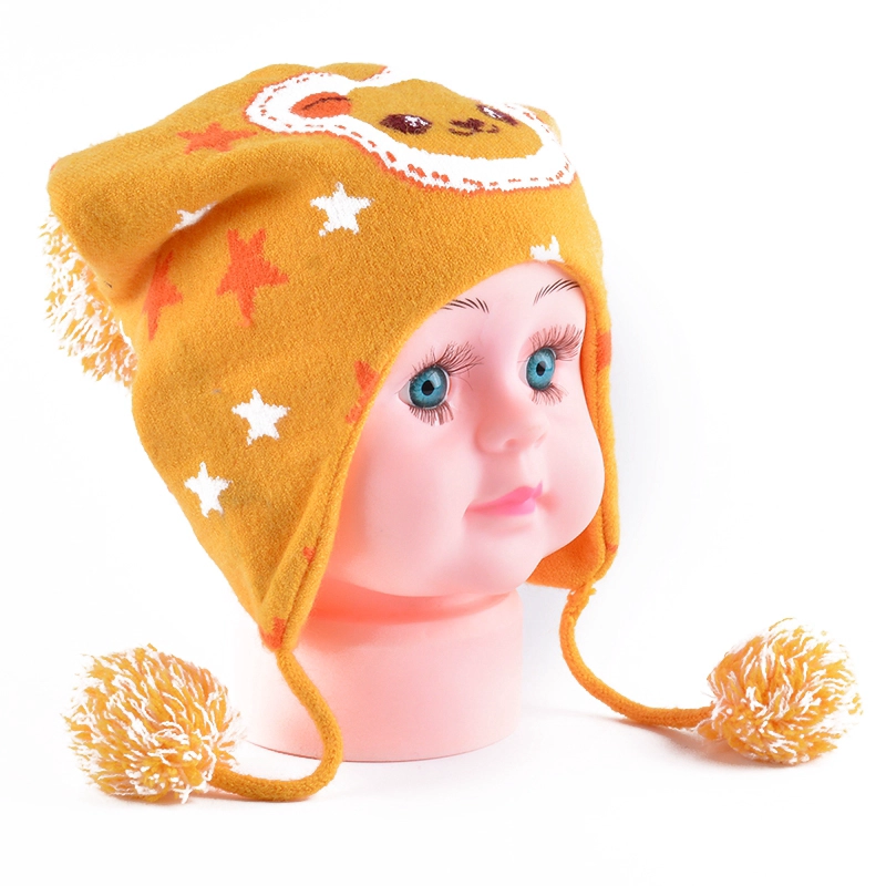 Sombrero de porcelana para bebés, sombreros de invierno personalizados baratos