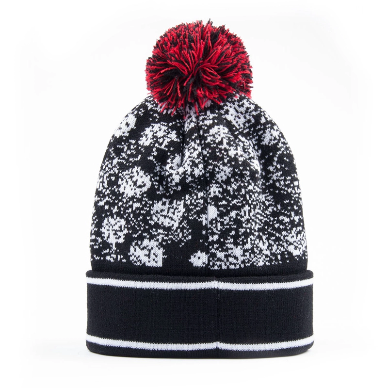 modello di maglia libera del cappello del beanie della porcellana