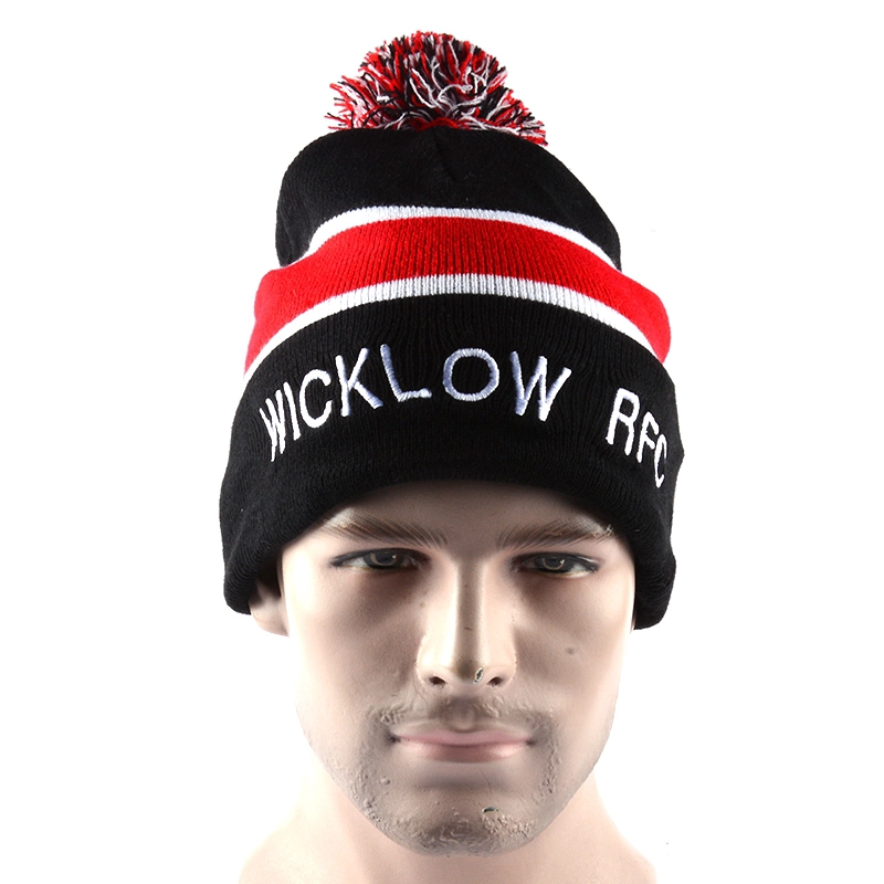 China china beanie hat with fur pom poms sewing manufacturer