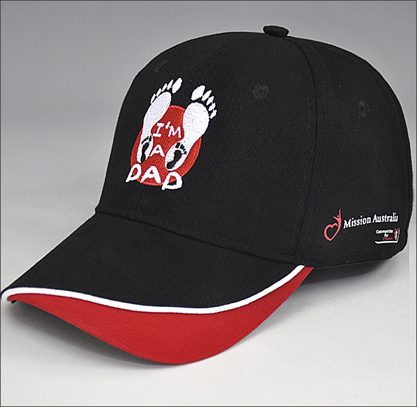 cotton embroidered baseball caps