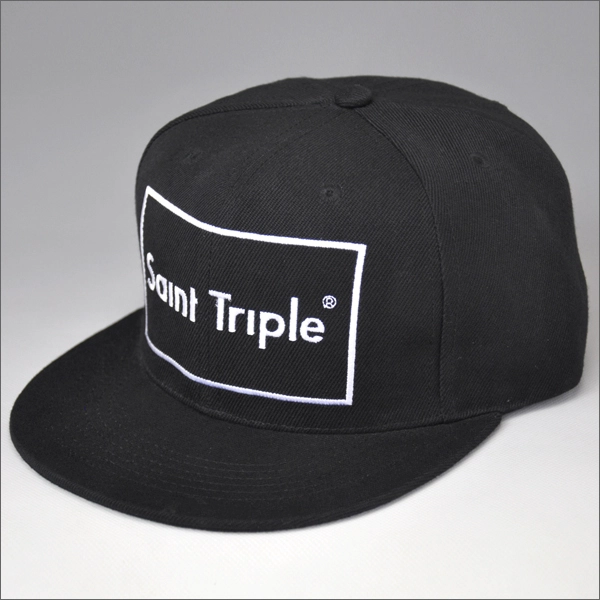 التطريز 3D مخصص فاتورة شقة القبعات snapback