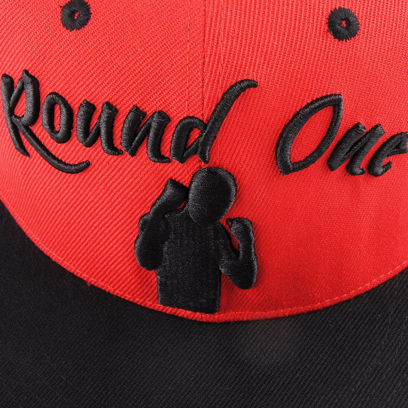عرف 3d التطريز شقة بريم yupoong snapback قبعات