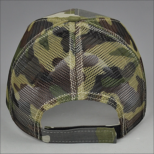 custom 3d embroidery mesh trucker cap