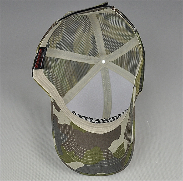 custom 3d embroidery mesh trucker cap