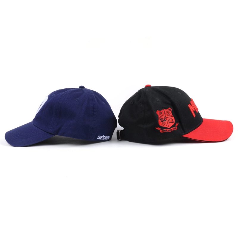 custom 6 panels embroidery sports cap baseball hats