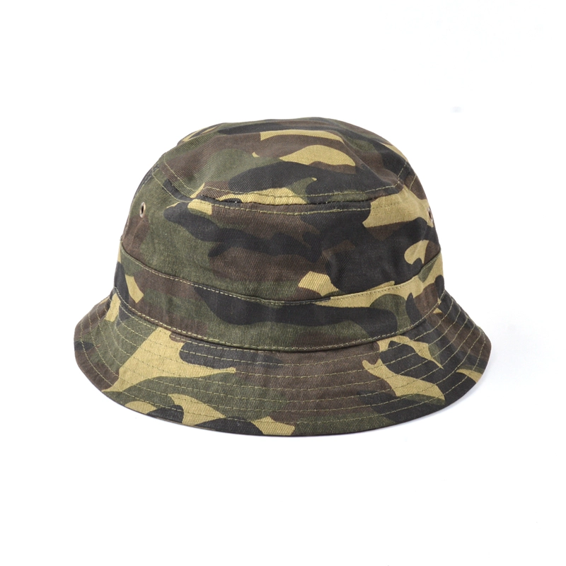 kundenspezifisches camo Eimerhutgroßhandelsentwurfslogo