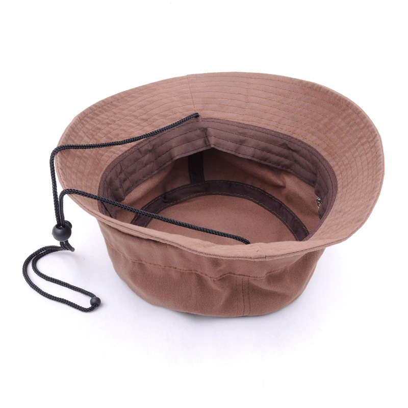 custom embroidery patch cotton bucket hat