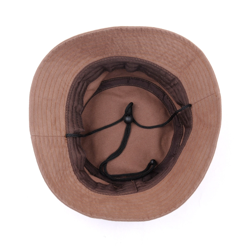 custom embroidery patch cotton bucket hat