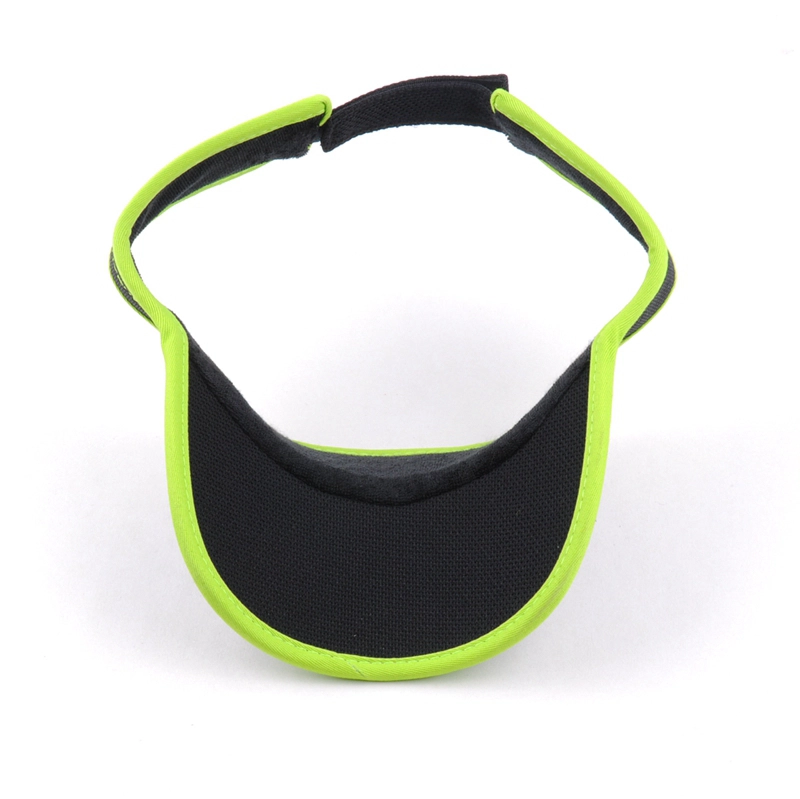 benutzerdefinierte stickerei sport sonnenblende kappen benutzerdefinierte