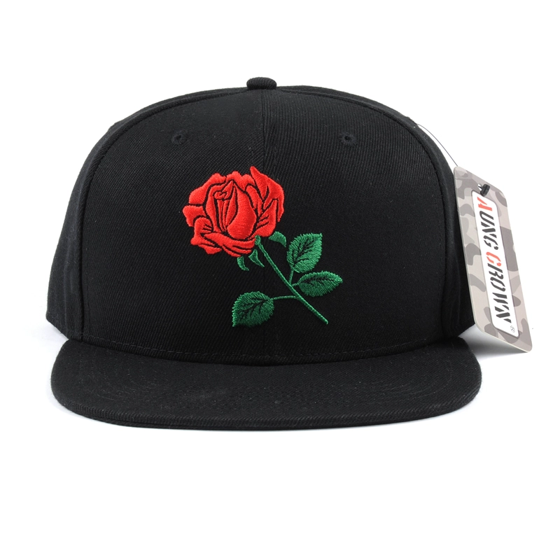 custom flat bill snapback cap, custom embroidery snapback hats
