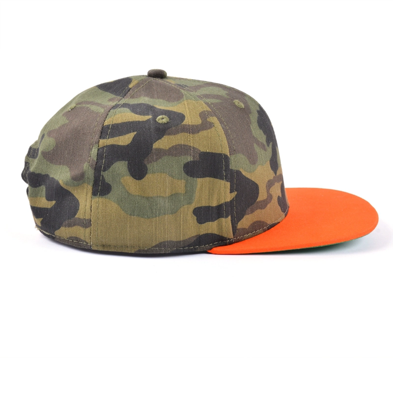 casquettes à bord plat sur mesure chine, chapeaux à capuche camo