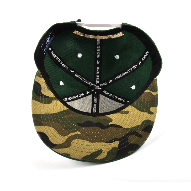 cappucci personalizzati a tesa piatta in porcellana, ingrosso cappello personalizzato