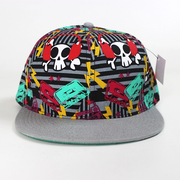 مخصص لوحة الأزهار 5 ضبط القبعات snapback بالجملة للفتيات