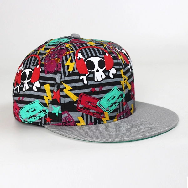 مخصص لوحة الأزهار 5 ضبط القبعات snapback بالجملة للفتيات