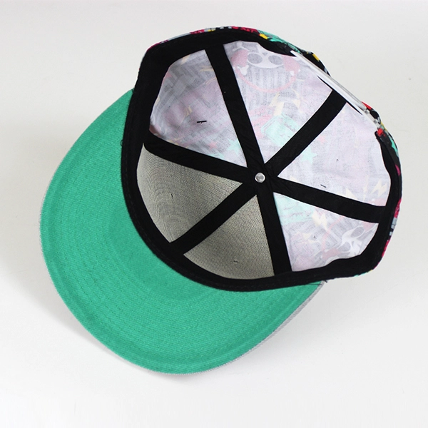 مخصص لوحة الأزهار 5 ضبط القبعات snapback بالجملة للفتيات