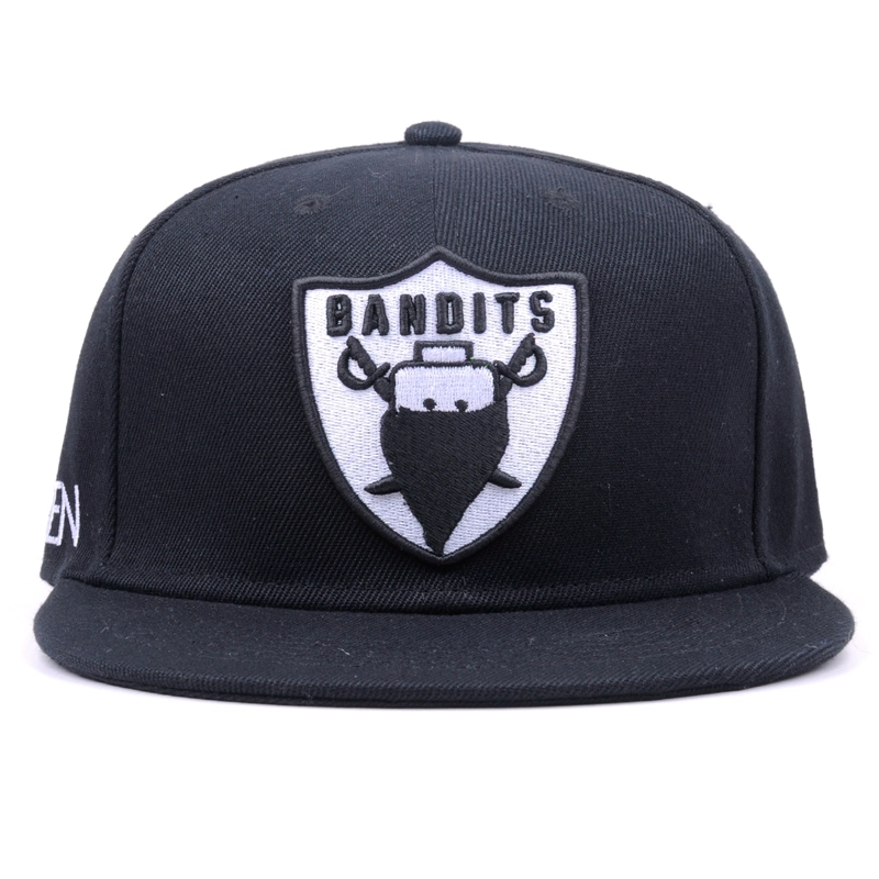 Flexfit-Snapback-Kappe mit individuellem Label-Patch