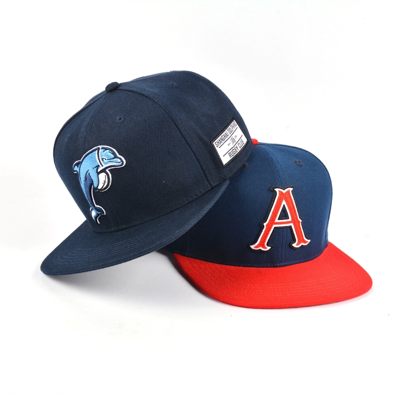 logotipo personalizado gorras planas snapback diseño gorras planas