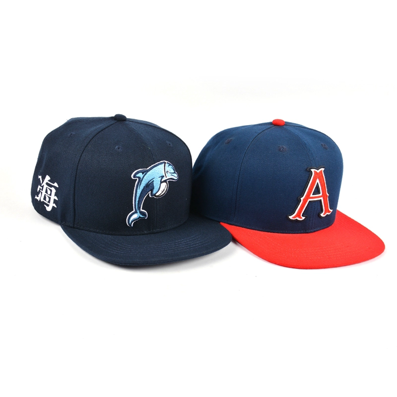 logotipo personalizado gorras planas snapback diseño gorras planas