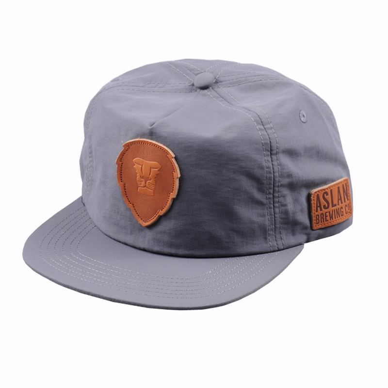 الشركة المصنعة snapback مخصصة ، جلد التصحيح snapback