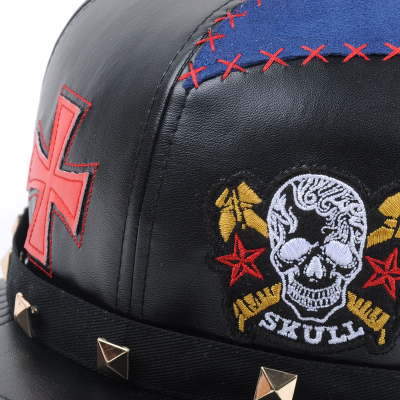 produttore su ordinazione di snapback, commercio all'ingrosso del cappello di snapback di cuoio