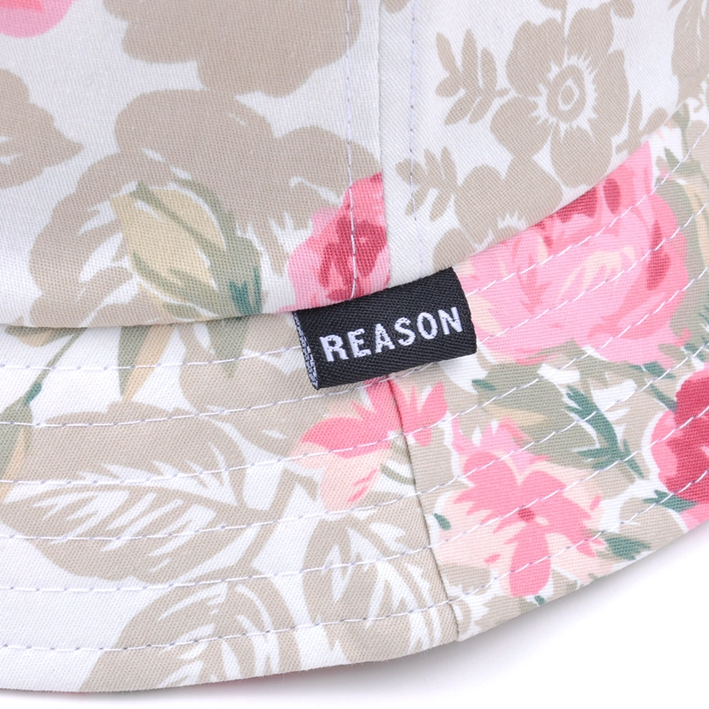 custom woman printed fabric bucket hat