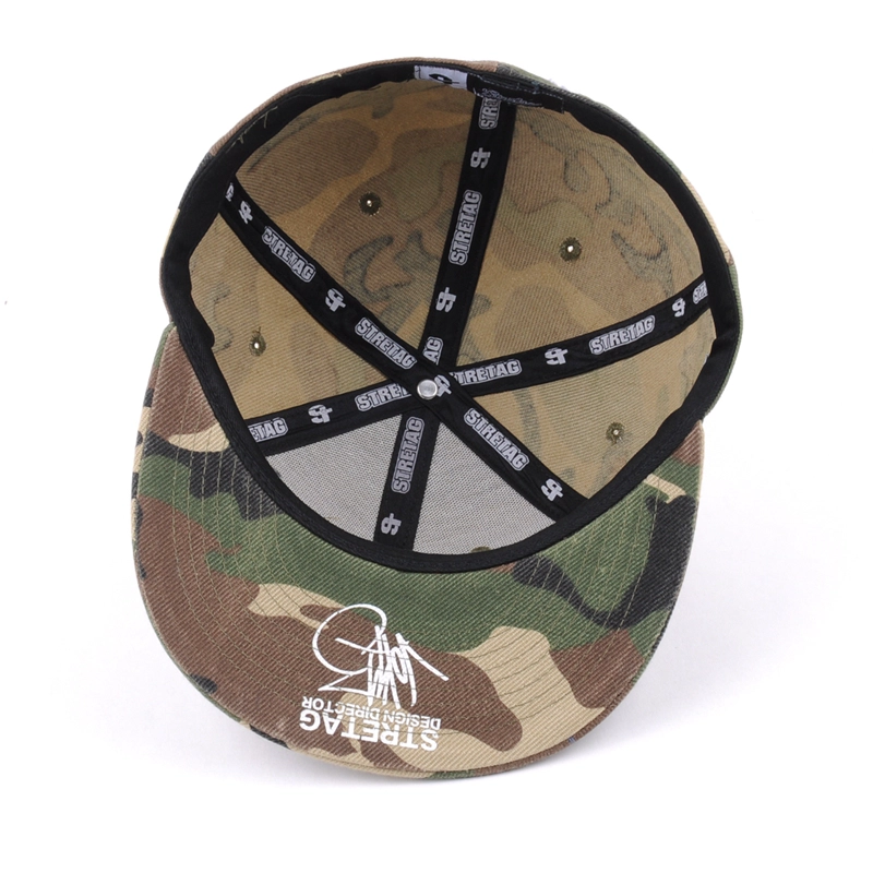 benutzerdefinierte yupoong snapback camo cap china lieferant