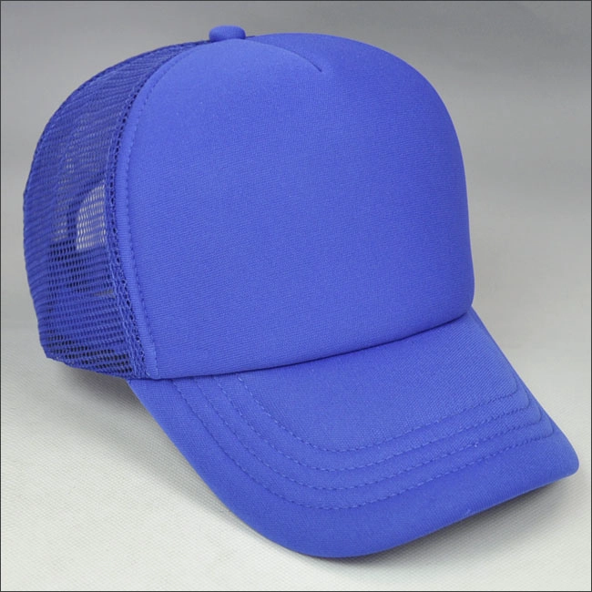 azul escuro trucker cap chapéu