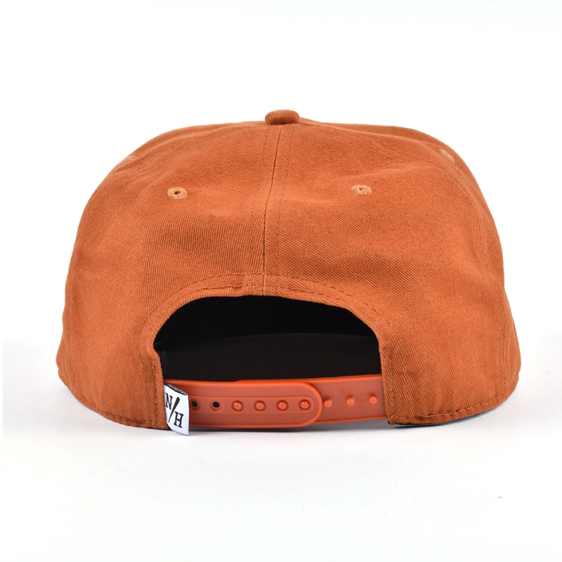 diseño 3d bordado 5 paneles snapback caps personalizado