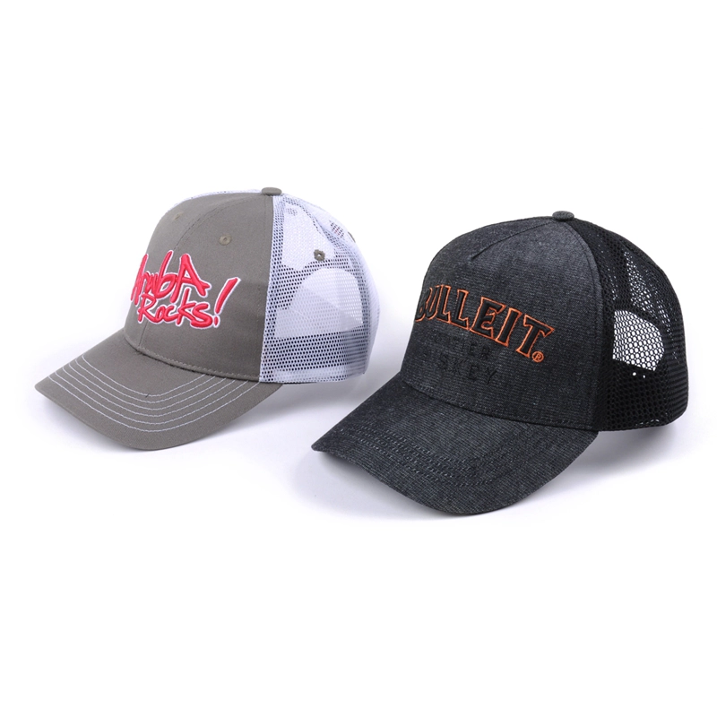 design embroidery baseball custom sports trucker mesh hats
