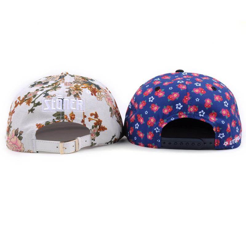 تصميم شعار 6 لوحات الطباعة النسيج snapback القبعات القبعات التطريز 3d