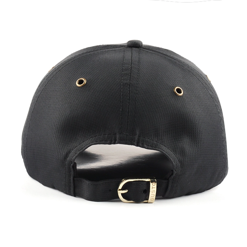 design logo personnalisé noir broderie sports papa chapeaux