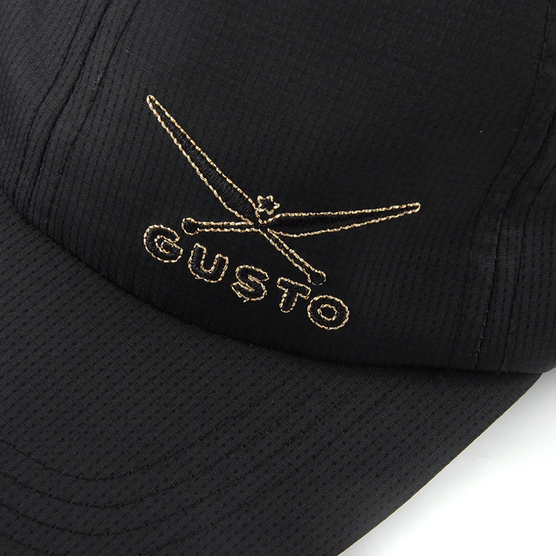 design logo personnalisé noir broderie sports papa chapeaux
