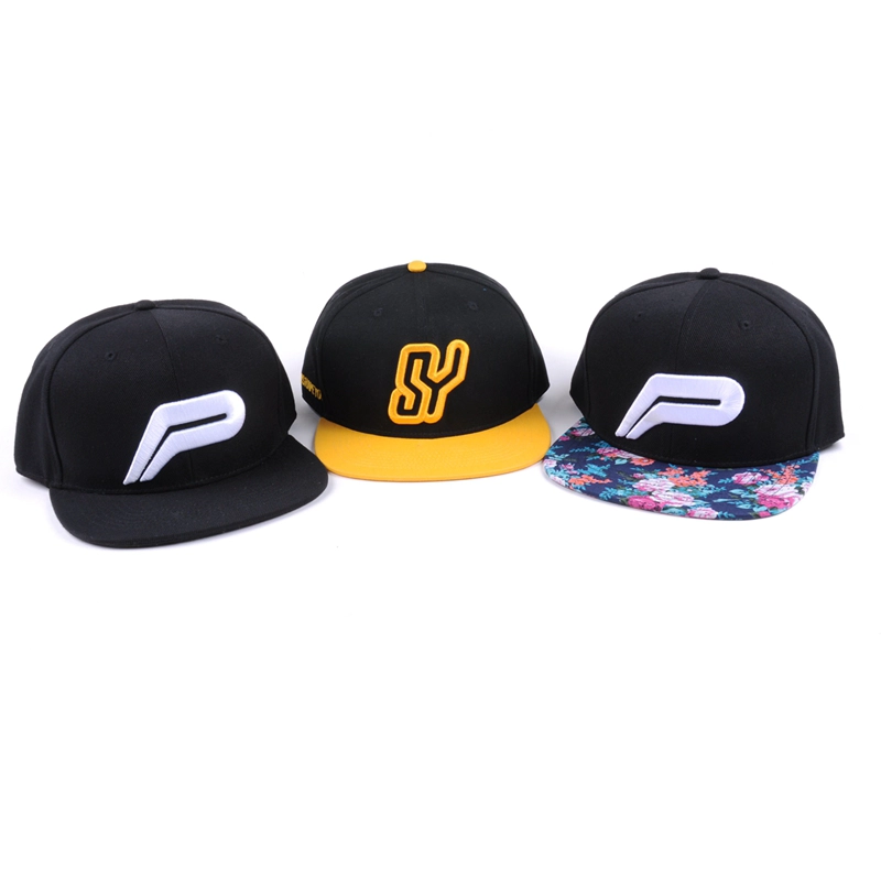 σχεδιασμός λογότυπο επίπεδη καπάκι snapback καλύμματα 3d καπέλα κεντήματα