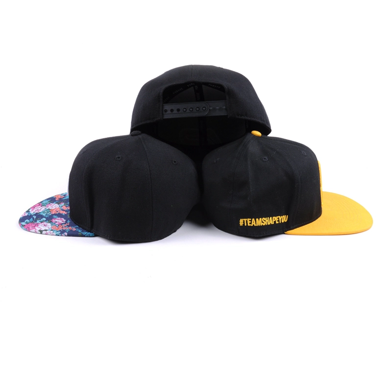 σχεδιασμός λογότυπο επίπεδη καπάκι snapback καλύμματα 3d καπέλα κεντήματα