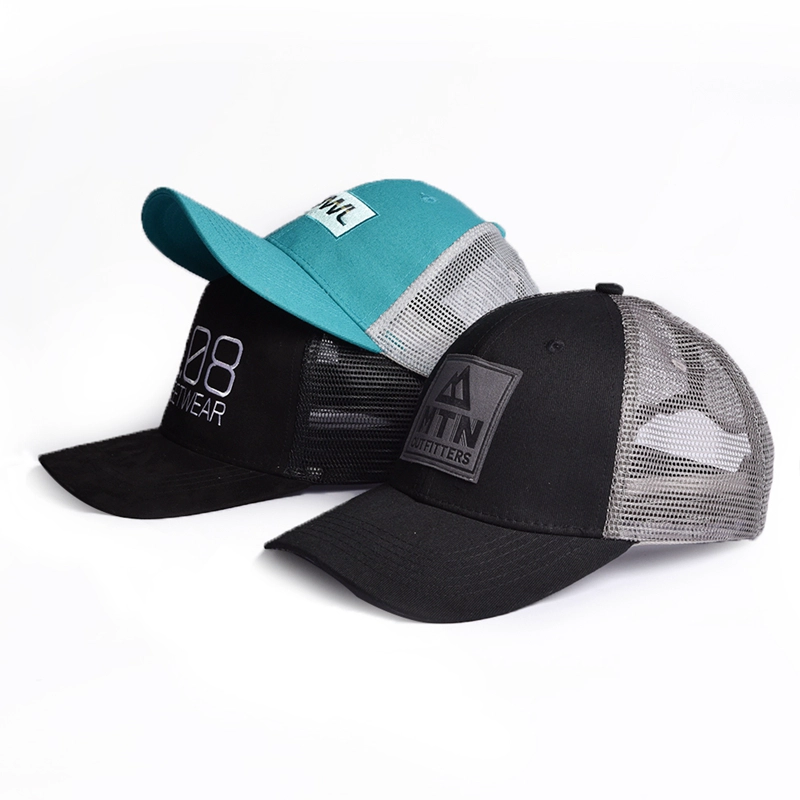 design logo trucker caps mesh hat custom supplier